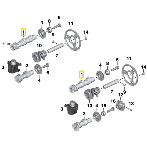 BMW純正 インテーク側カムシャフト LH 11318394093 HD店