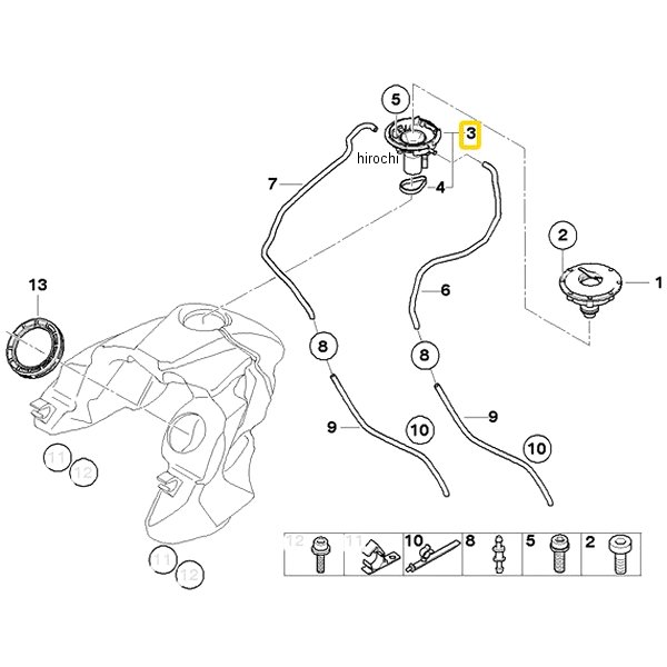 BMW純正 タンク フィラー ネック 16117691503 HD店