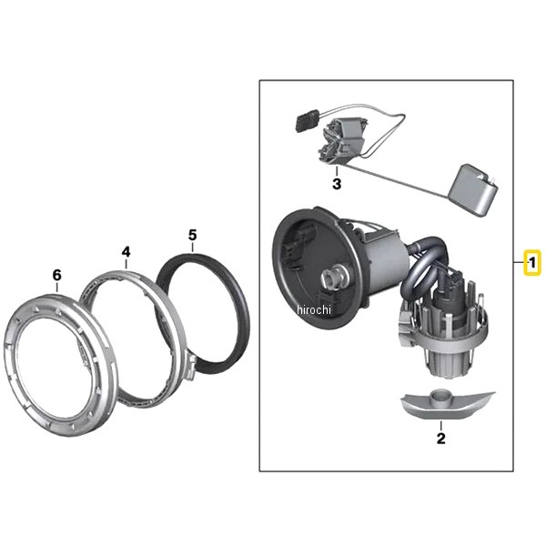 BMW純正 フューエル ポンプ ユニット 16148393577 HD店