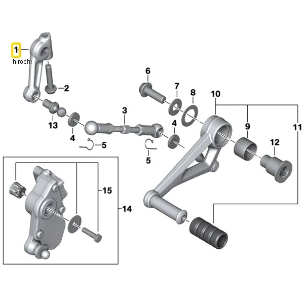 BMW純正 シフト レバー 23418534689 HD店