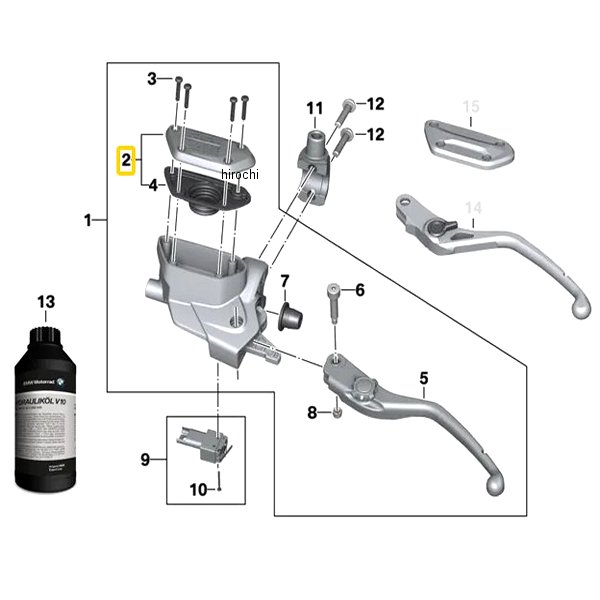 BMW純正 クラッチ リザーバー タンク カバー セット 32728525819 HD店 7,353円