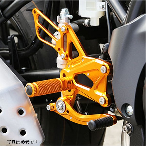 ベビーフェイス BabyFace バックステップキット 16年以降 SV650 ABS ゴールド 002-S019GD HD店