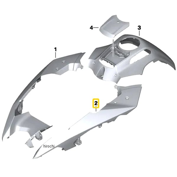 BMW純正 F ホイール カバー アッパー LH 46618548377 HD店