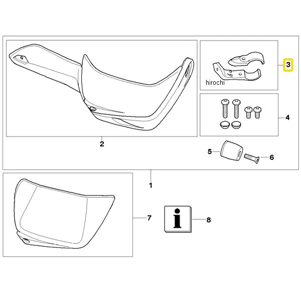 BMW純正 セット ナックル ガード クランプ LH 46637705267 HD店