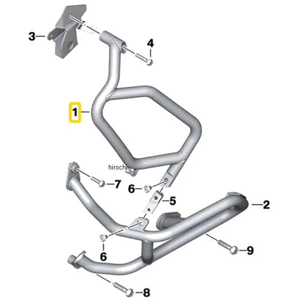 BMW純正 タンク プロテクション バー LH 46638563805 HD店