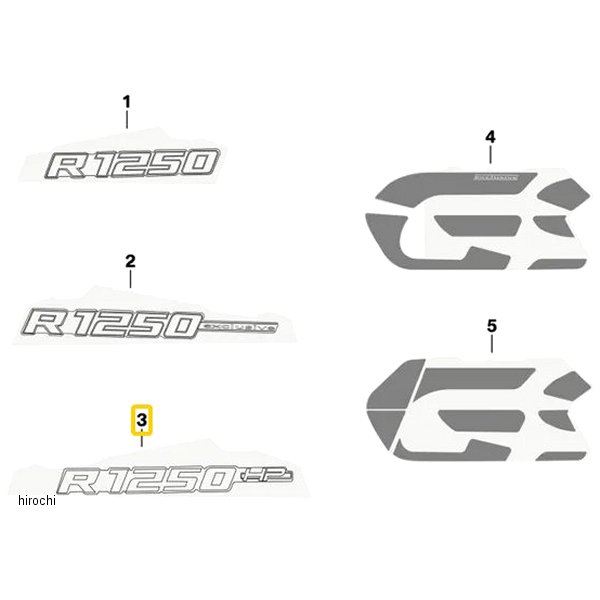 BMW純正 エンブレム RH 51148409376 HD店