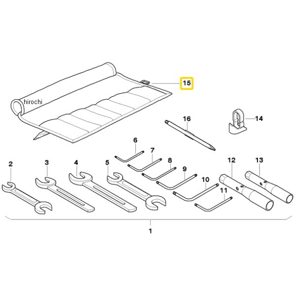 BMW純正 ツール ケース 51162309916 HD店 4,985円