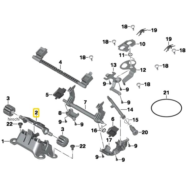BMW純正 F シート調節プレート 52538532742 HD店