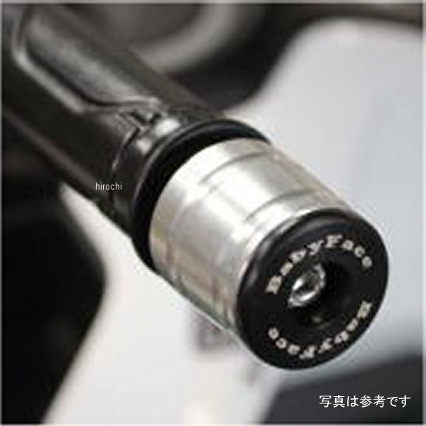 ベビーフェイス BabyFace ハンドルバーエンド ロング φ35 16年以降 ボンネビル シルバー 005-BEB15SV HD店