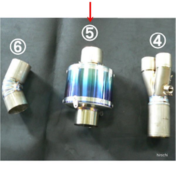 ビート BEET サブサイレンサー(BL) MT-09 8102-Y46-BL HD店