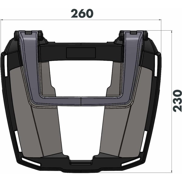 ヘプコアンドベッカー HEPCO&BECKER トップケースキャリア EASYラック ブラック C600Sport 661662 01 01 HD店