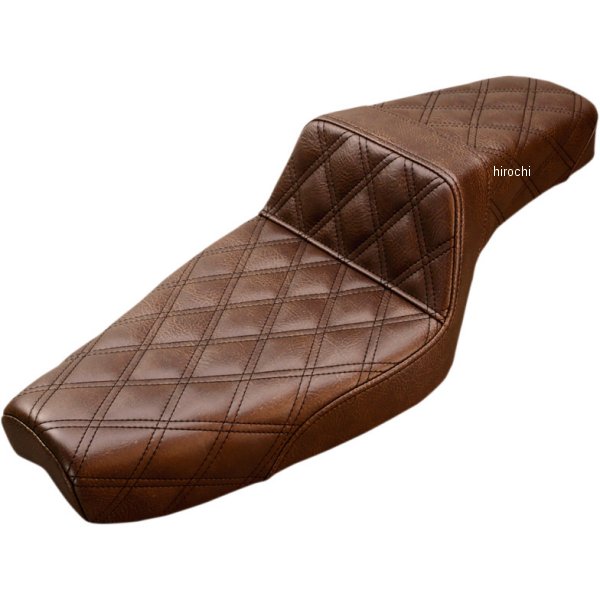 【USA在庫あり】 サドルメン Saddlemen シート Step-up XL 4.5ガロン フル LS ブラウン 0804-0720 HD店