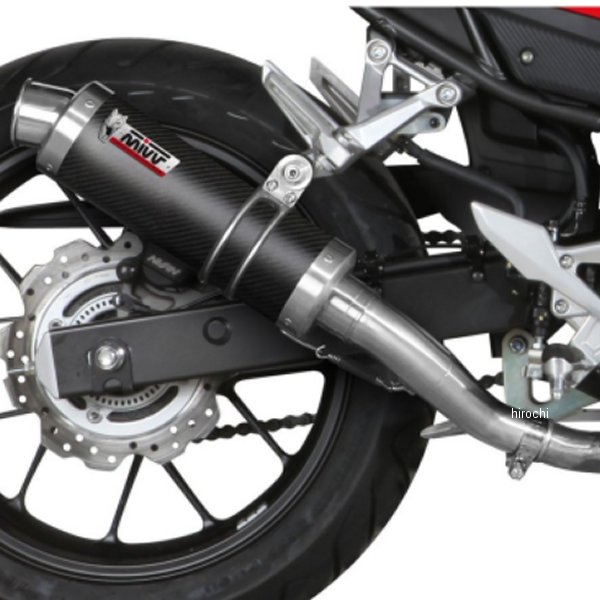 ミヴ Mivv スリップオンマフラー GP PRO 16年-18年 CB500F カーボン H.062.L2S HD店