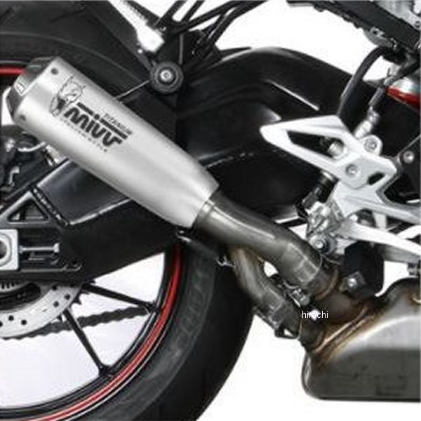 ヒート Mivv Exhaust S1000R 17-20 スリップオン MK3 ステンレス B.030