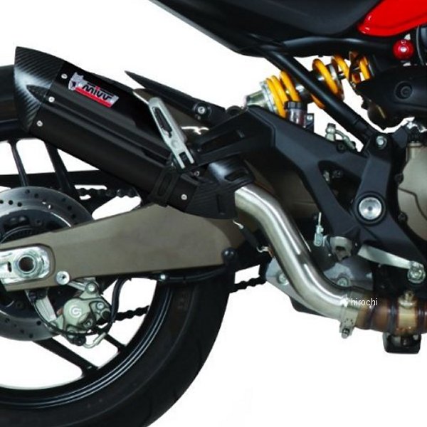 MIVV スリップオンマフラー SUONO ステンレス DUCATI MULTISTRADA 1200