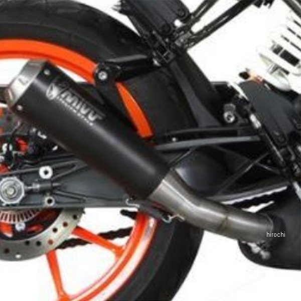 ミヴ Mivv スリップオンマフラー X-M1 21年 KTM 125DUKE ブラックステンレス KT.025.LC4B HD店