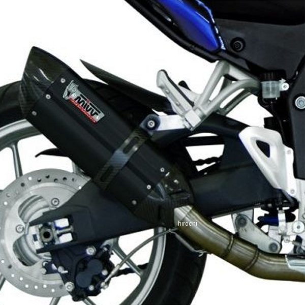 ミヴ Mivv スリップオンマフラー ローポジション SUONO 07年-13年 トライアンフ タイガー1050 ブラックステンレス T.010.L9 HD店