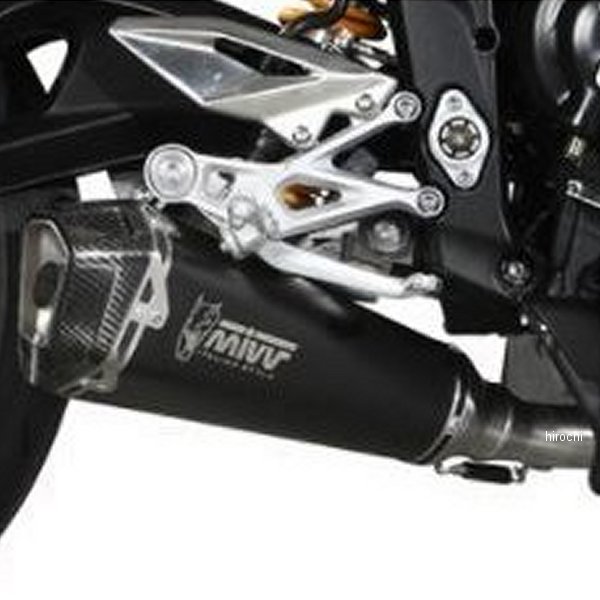ミヴ Mivv スリップオンマフラー DELTA 17年-21年 トライアンフ Street S ブラックステンレス T.019.LDRB HD店｜ヒロチー商事 ハーレー 店