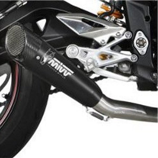 ミヴ Mivv スリップオンマフラー X-M5 17年-21年 トライアンフ Street S ブラックステンレス T.019.SC5B HD店