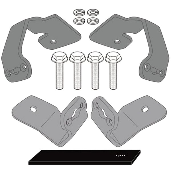 ジビ GIVI 1192KIT フィッティングキット 21年 NC750X 26396 HD店|ヒロチー商事 ハーレー 店