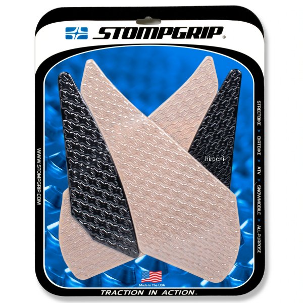55-10-0006B ストンプグリップ STOMPGRIP タンク グリップ ボルケーノ 07年-08年 YZF-R1 黒 JP店 通販 