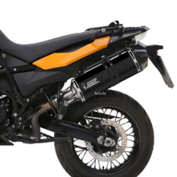 ミヴ Mivv スリップオンマフラー SPEED EDGE 08年-12年 BMW F650GS ブラックステンレス B.007.LRB HD店
