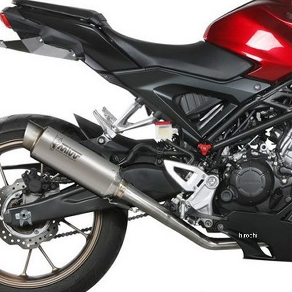 ミヴ Mivv フルエキゾースト 21年 CB125R チタン H.077.L6P HD店