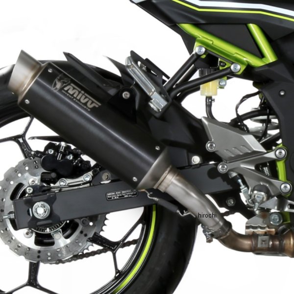 ミヴ Mivv スリップオンマフラー GP PRO 19年-21年 Z125 ブラックステンレス K.048.LXBP-Z125 HD店