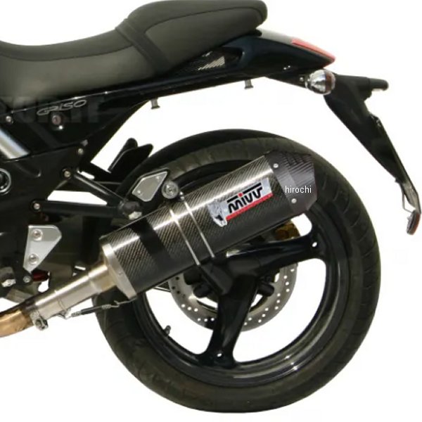 ミヴ Mivv スリップオンマフラー OVAL 07年-16年 モトグッチ GRISO1200 カーボン M.005.LEC-GRISO1200 HD店|ヒロチー商事 ハーレー 店