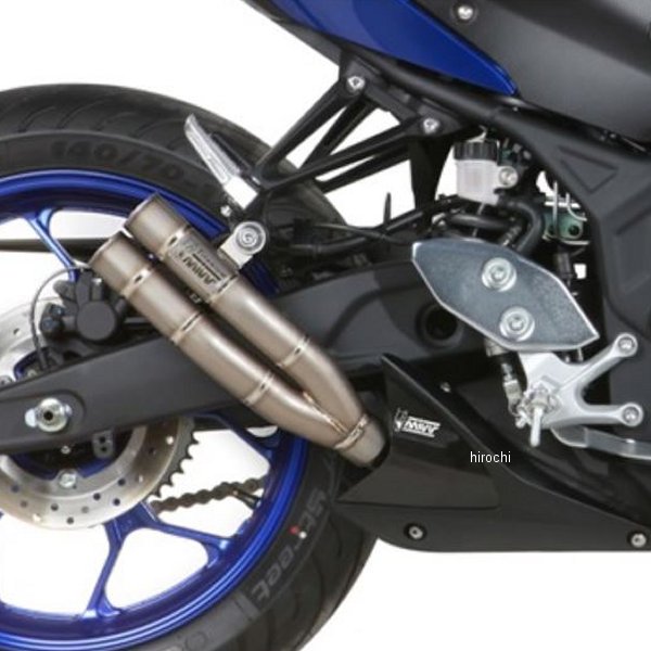 ミヴ Mivv スリップオンマフラー GP 15年-21年 MT-25 ブラックステンレス Y.048.LXB-MT25 HD店