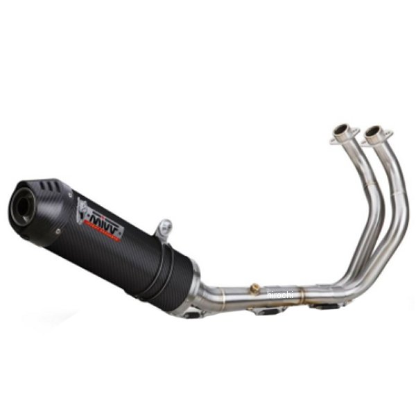 ミヴ Mivv フルエキゾースト オーバル触媒なし 16年-21年 XSR700 カーボン Y.053.L3C HD店｜ヒロチー商事 ハーレー 店