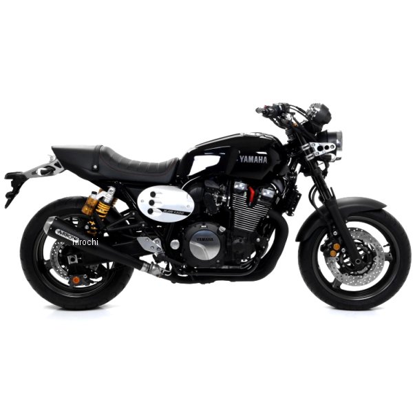 アロー ARROW スリップオンマフラー PRO RACE 07年-17年 XJR1300 ニクロムダーク/ステンエンド 71844PRN+11020KZ HD店
