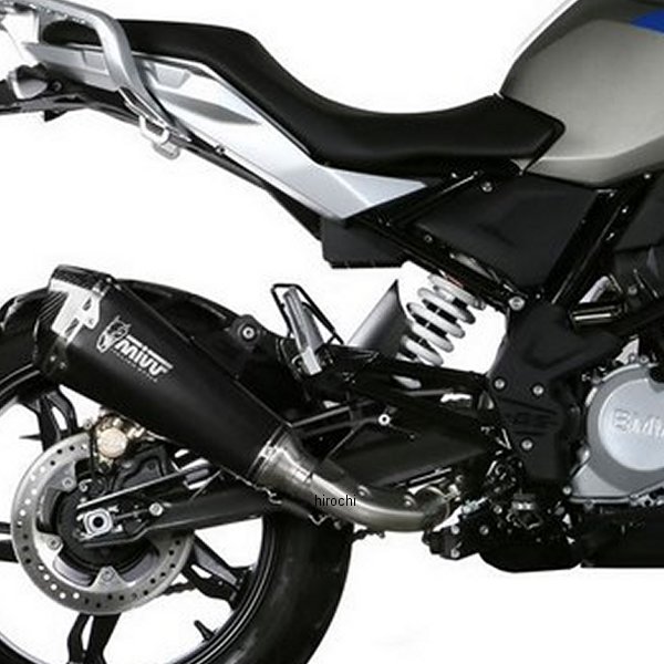 Mivv フルエキゾーストマフラー 触媒あり Euro4 DELTA RACE 17年-21年 BMW G310GS ブラックステンレス B.035.LDRB-ACC.042.A1 HD店｜ヒロチー商事 ハーレー 店