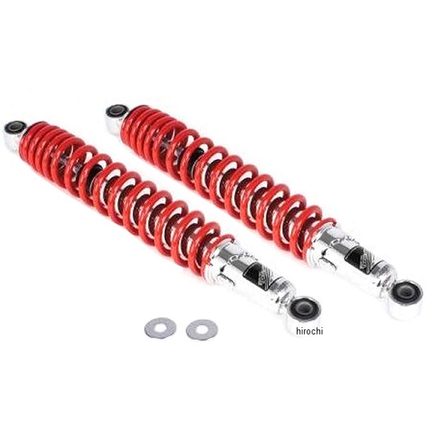 SP武川 リアショックアブソーバー CT125 クロムメッキ/赤 2本入り 06-04-0149 HD店