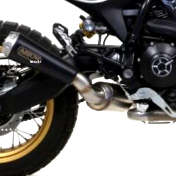 アロー スリップオンマフラー PRO RACE 17年-20年 ドゥカティ Scrambler800DesertSled ニクロムダーク/ステンエンド 71865PRN+71673KZ HD店