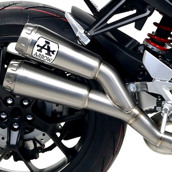 アロー ARROW フルエキゾースト PRO RACE デュアル 18年-20年 CB1000R チタン/チタンエンド 71885PR+71693MI HD店