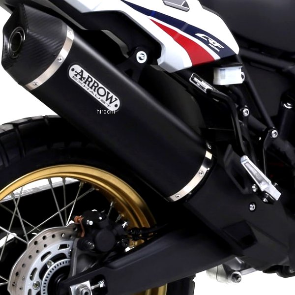 アロー ARROW フルエキゾースト MAXI RACE TECH 16年-19年 CRF1000L アルミダーク/カーボンエンド 72621AKN+72129PD HD店