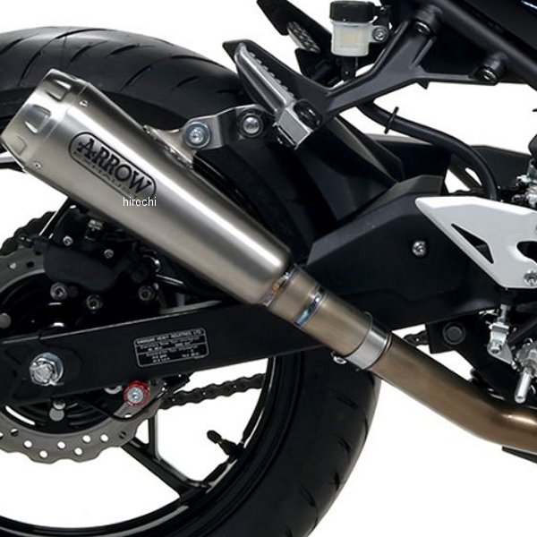 アロー ARROW フルエキゾースト PRO RACE 18年-22年 Ninja400 ニクロム/ステンエンド 71874PRI+71686MI HD店|ヒロチー商事 ハーレー 店