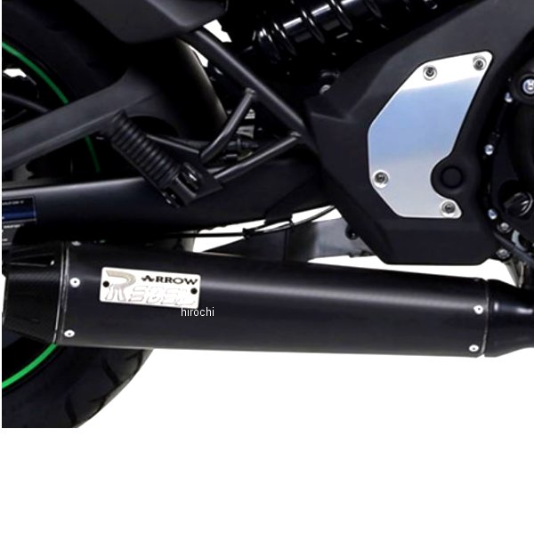 アロー ARROW フルエキゾースト Rebel 17年-20年 VULCANS650 ステンレスダーク/アルミエンド 74505RBA+74003MI HD店｜ヒロチー商事 ハーレー 店