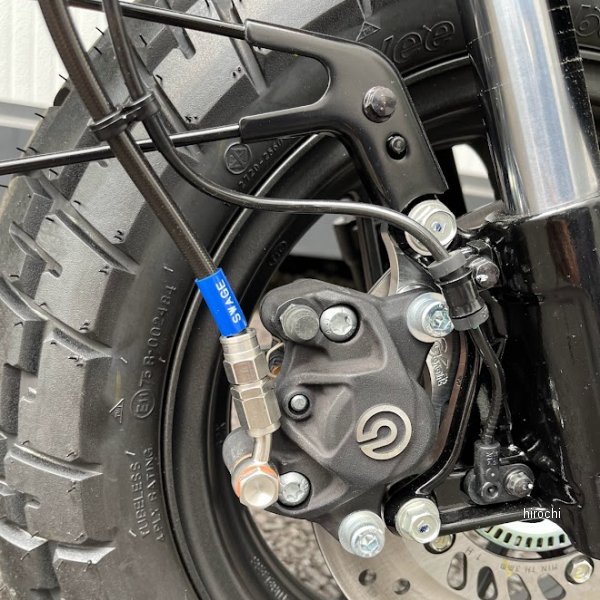 Gクラフト ブレーキホース フロントカニキャリパー用 モンキー125 ABS 31514 HD店