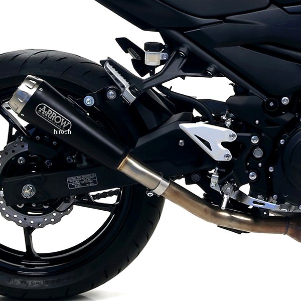 アロー ARROW フルエキゾースト PRO RACE 19年-22年 Z400 ニクロムダーク/ステンエンド 71874PRN+71686MI-Z400 HD店|ヒロチー商事 ハーレー 店
