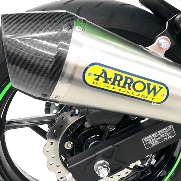アロー ARROW スリップオンマフラー X-KONE JMCA 18年-22年 Ninja400 ニクロム/カーボンエンド 71874XKI-JMCA HD店 43,669円