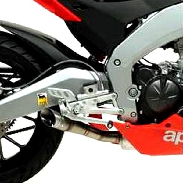 アロー ARROW スリップオンマフラー THUNDER 11年-16年 アプリリア RS4125 アルミ/ステンエンド 51509AO-11013KZ HD店