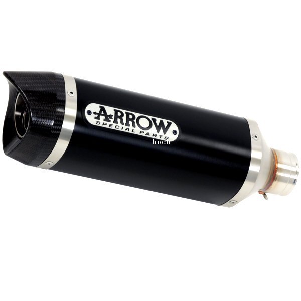 アロー ARROW スリップオンマフラー THUNDER 11年-13年 CBR600F アルミダーク/カーボンエンド 71722AKN HD店｜ヒロチー商事 ハーレー 店