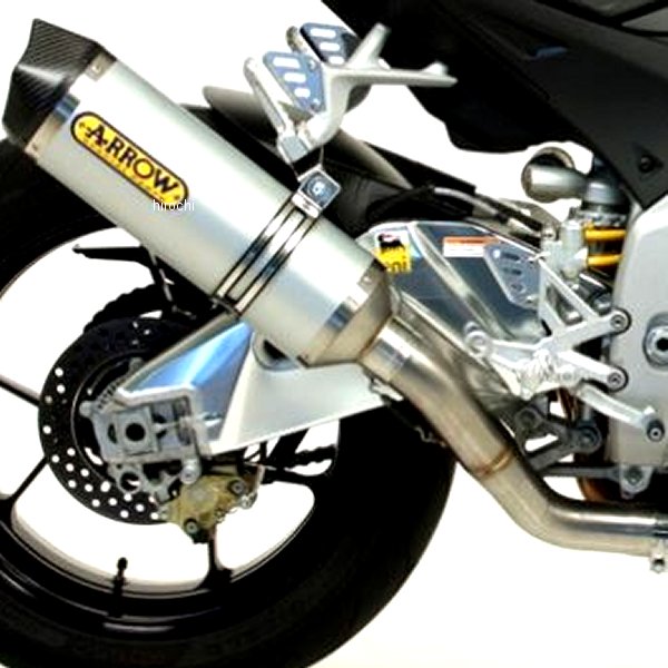 アロー ARROW スリップオンマフラー RACE TECH 17年-18年 アプリリア TUONOV41100 チタン/カーボンエンド 71744PK+71674MI HD店