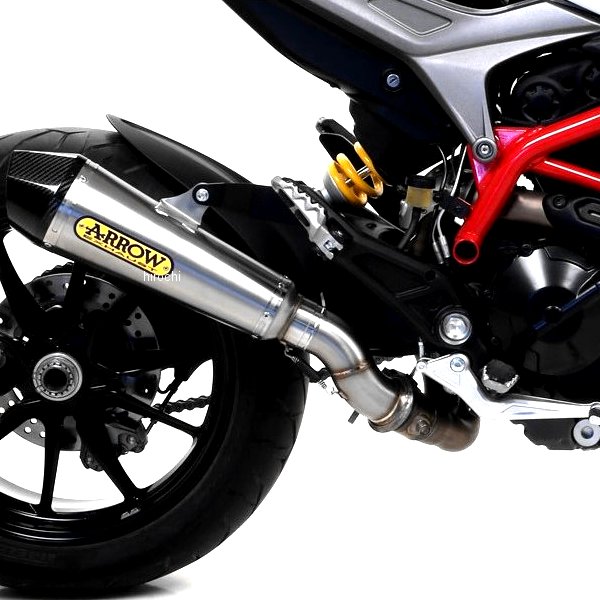 アロー ARROW スリップオンマフラー X-KONE 16年-18年 ドゥカティ Hypermotard939 ニクロム/カーボンエンド 71806XKI-71490KZ HD店|ヒロチー商事 ハーレー 店