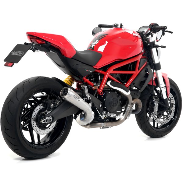 アロー ARROW スリップオンマフラー PRO RACE 17年-18年 ドゥカティ MONSTER797 ニクロム/ステンエンド 71876PRI+71673MI-Monster797 HD店