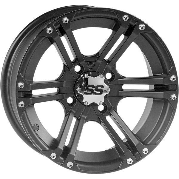【USA在庫あり】 ITP ホイール SS アロイ 212 14x6 4/156 4+2 黒 itp1428375536B HD店