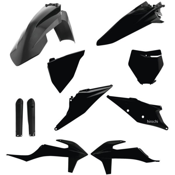 【USA在庫あり】 アチェルビス ACERBIS 外装キット 19年-22年 KTM SX125 黒 acb2726490001 HD店