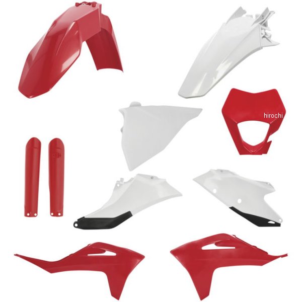【USA在庫あり】 アチェルビス ACERBIS 外装キット 21年-23年 GasGas EC250 赤/白 acb2872817118 HD店